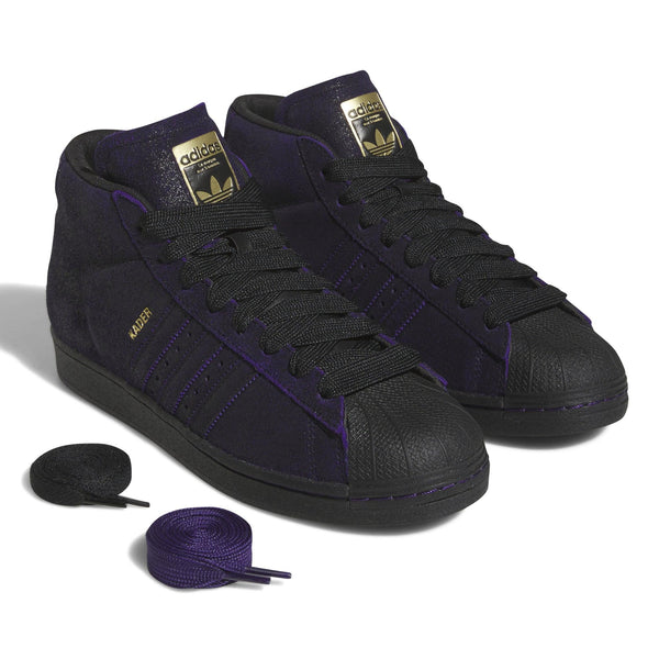 Sneakers - Adidas Skateboarding - ADV x Kader // Core Black / Core Black / Dark Purple // IE4310 - Stoemp