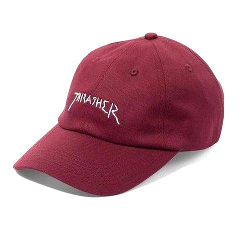 Casquettes & hats - Thrasher - New Religion Old Timer Hat // Maroon - Stoemp