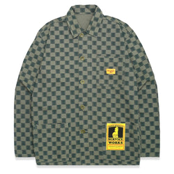 Canvas Coverall Jacket // Green