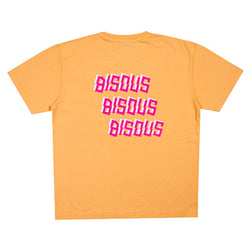 T-shirts - Bisous Skateboards - Bisous x3 Back T-shirt // Light Orange - Stoemp