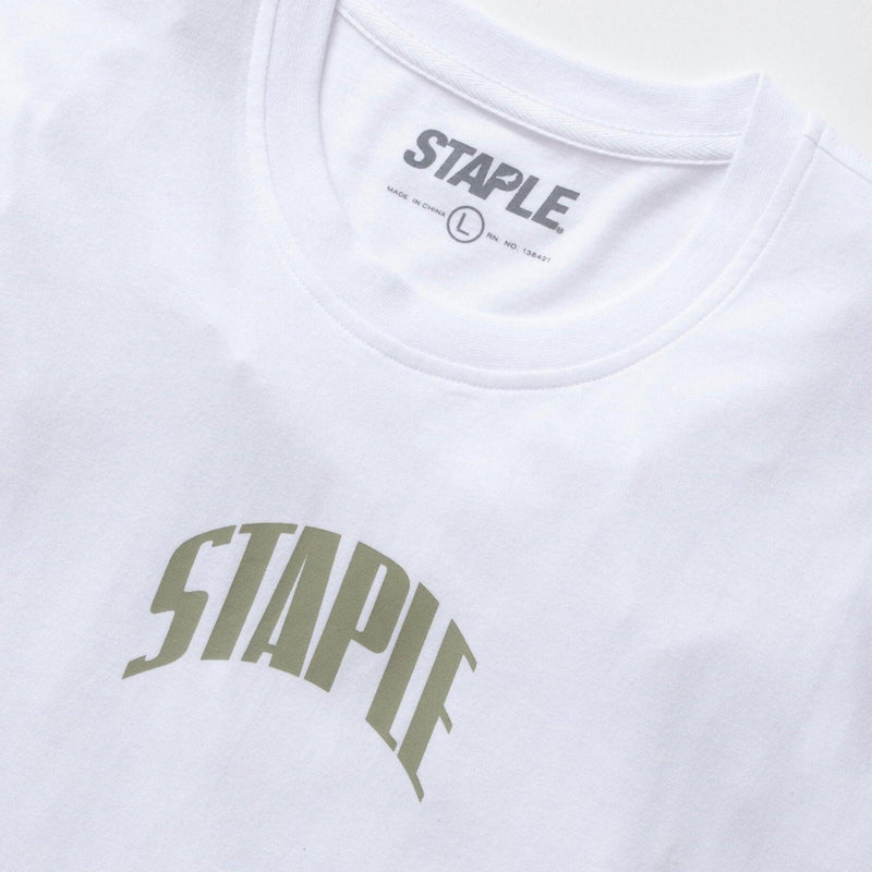 T-shirts - Staple - Montrose Logo Tee // White - Stoemp