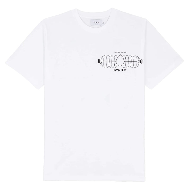 T-shirts - Avnier - Source High Sounds T-shirt // White - Stoemp