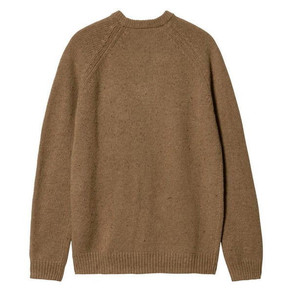 Pulls - Carhartt WIP - Anglistic Sweater // Speckled Jasper - Stoemp