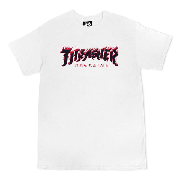 T-shirts - Thrasher - Possessed Logo SS // White - Stoemp