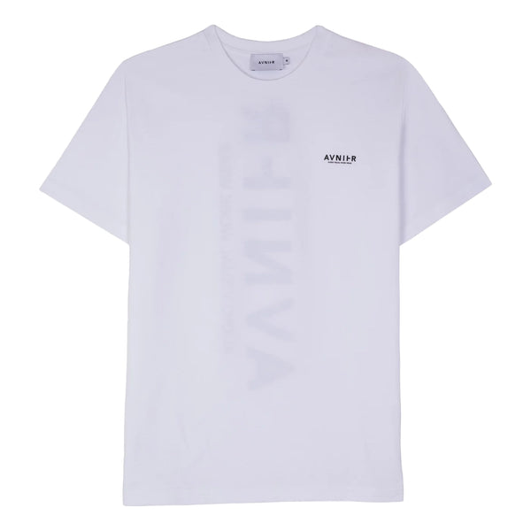 T-shirts - Avnier - Source Vertical V2 T-shirt // White - Stoemp