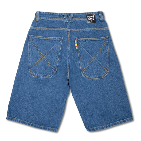 X-Tra Baggy Short // Washed Blue