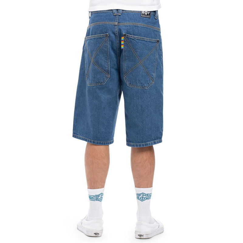 X-Tra Baggy Short // Washed Blue