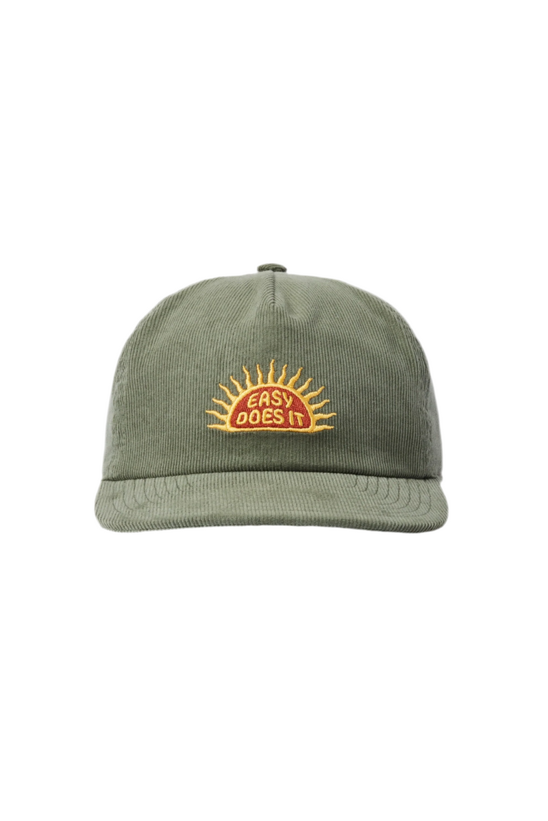 Rise Corduroy Hat // Thyme