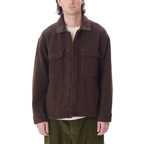 Thompson Shirt Jacket // Java Brown