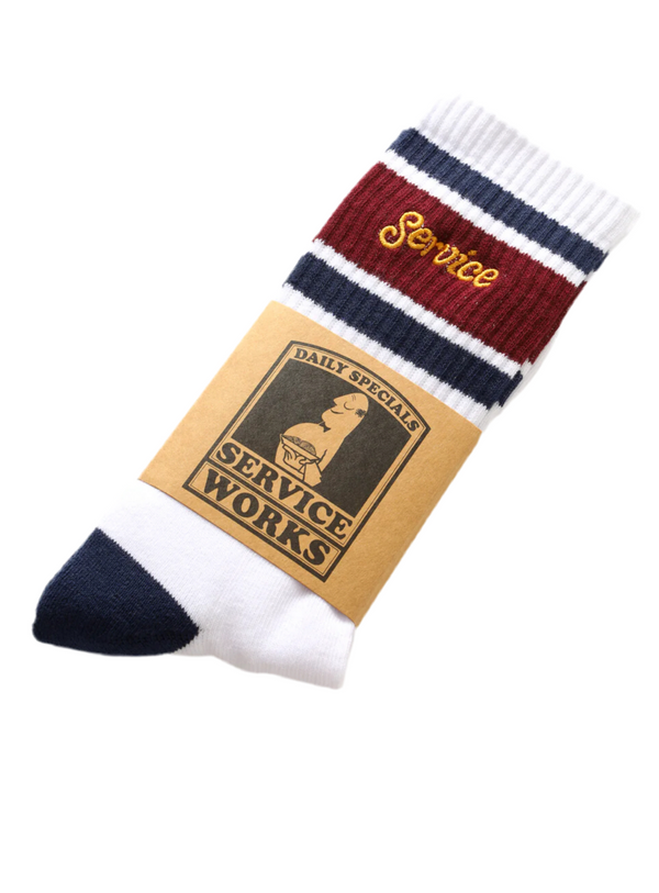 Logo Rinner Socks // White