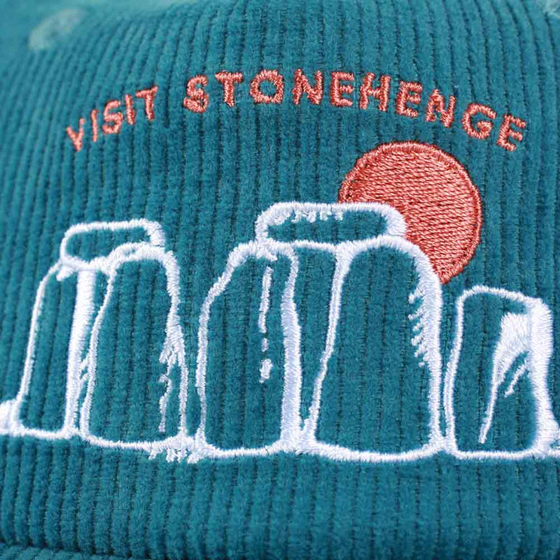 Salisbury Plain Corduroy Snapback Hat // Jade