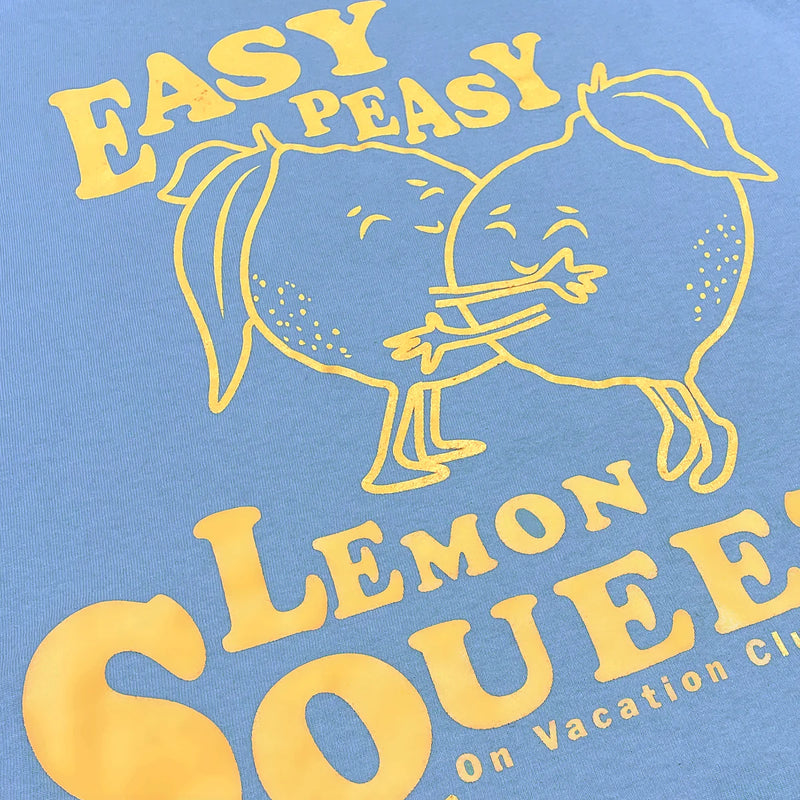 Lemon Squeezy T-shirt // Light Blue