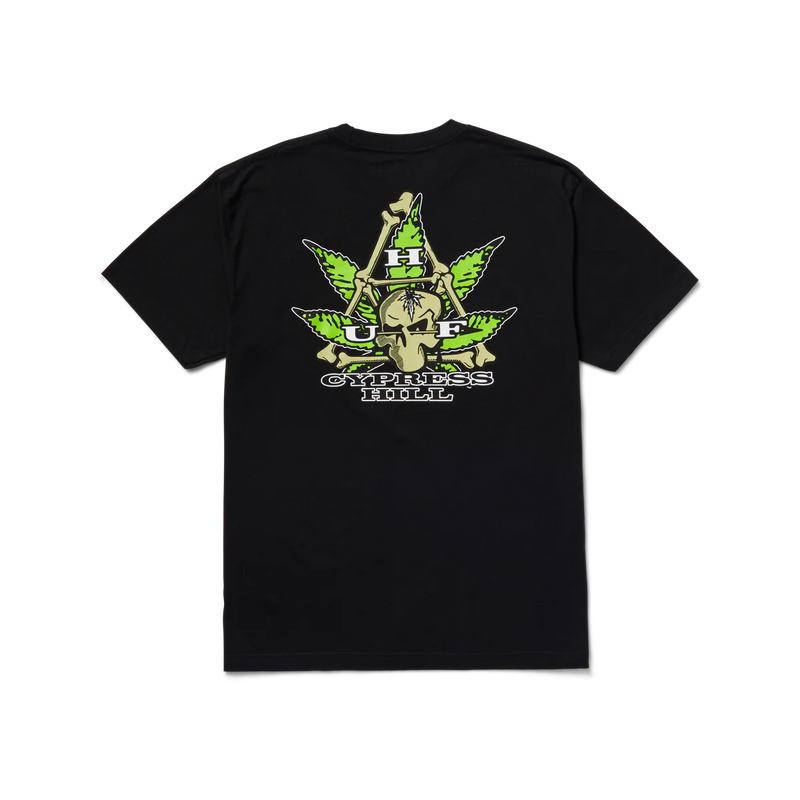 Cypress Triangle SS Tee // HUF x Cypress Hill // Black