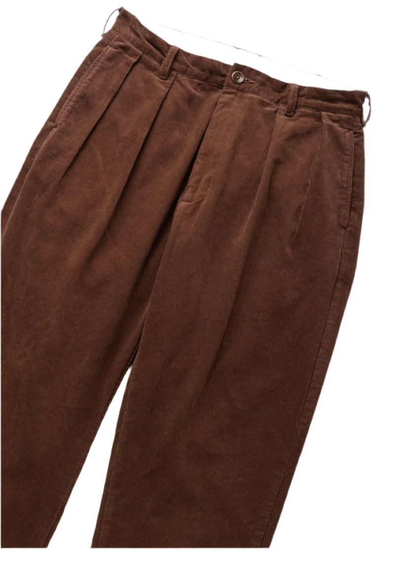 Corduroy Part Timer Pant // Brown