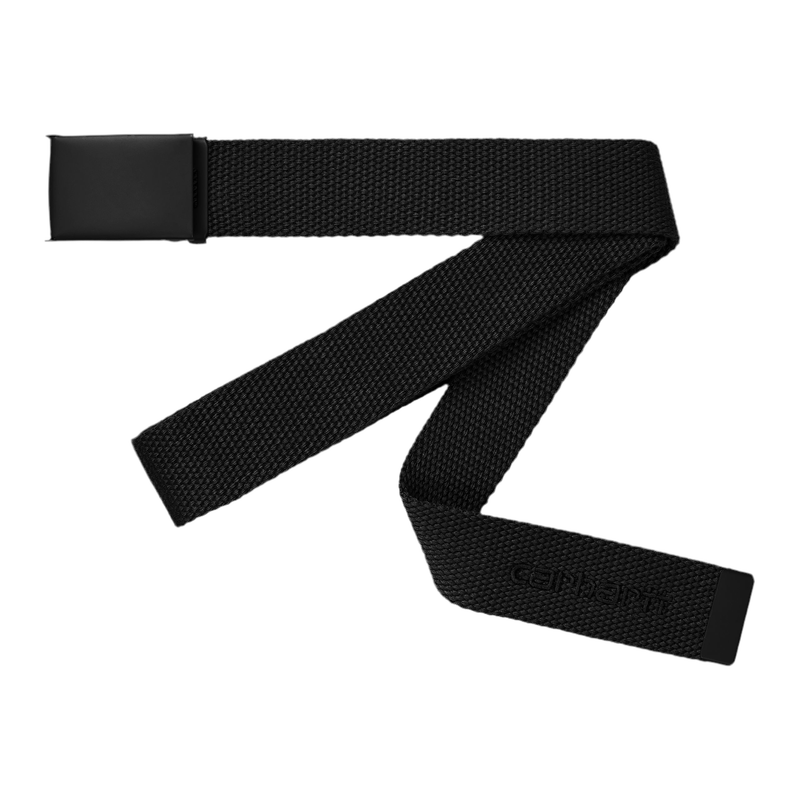 Script Belt Tonal // Black