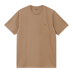 SS Chase T-shirt // Peanut/Gold