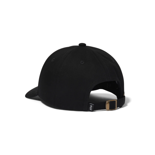 Star Box Logo 6 Panel Cv Hat // Black