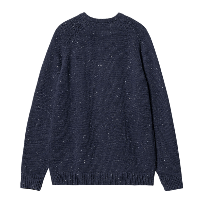 Anglistic Sweater // Speckled Air Force Blue