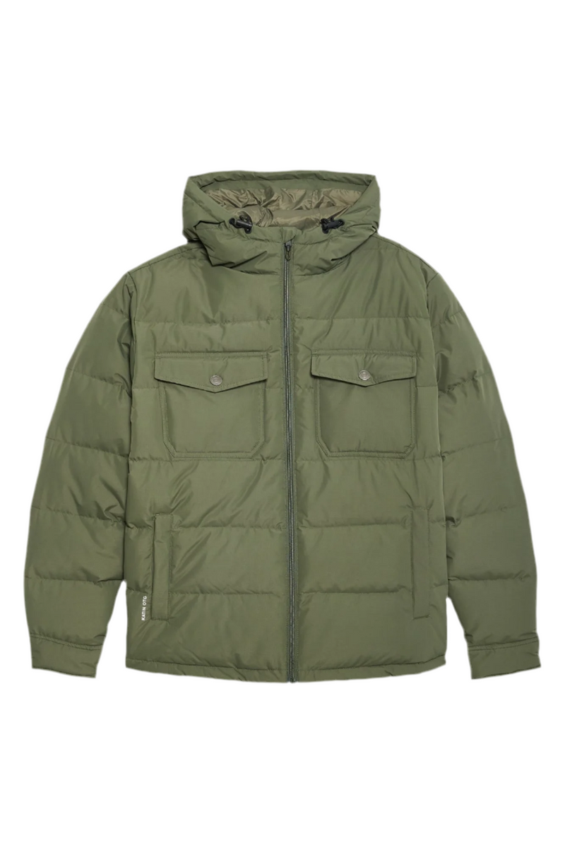 Otg Summit Hooded Down Jacket // Thyme