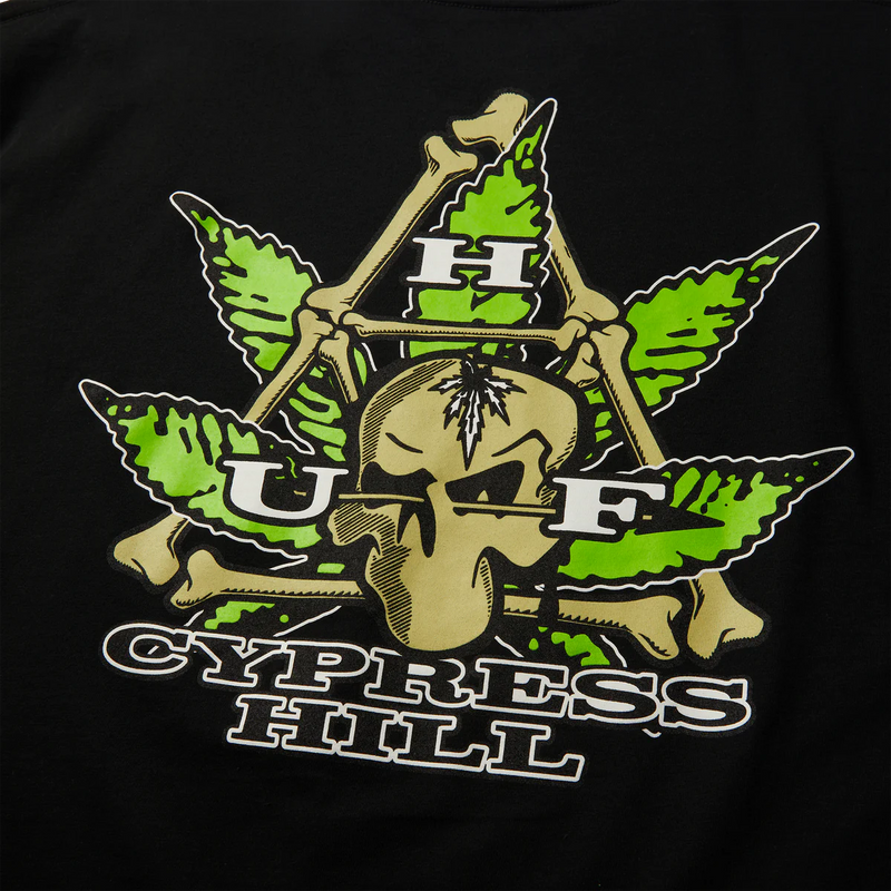 Cypress Triangle SS Tee // HUF x Cypress Hill // Black