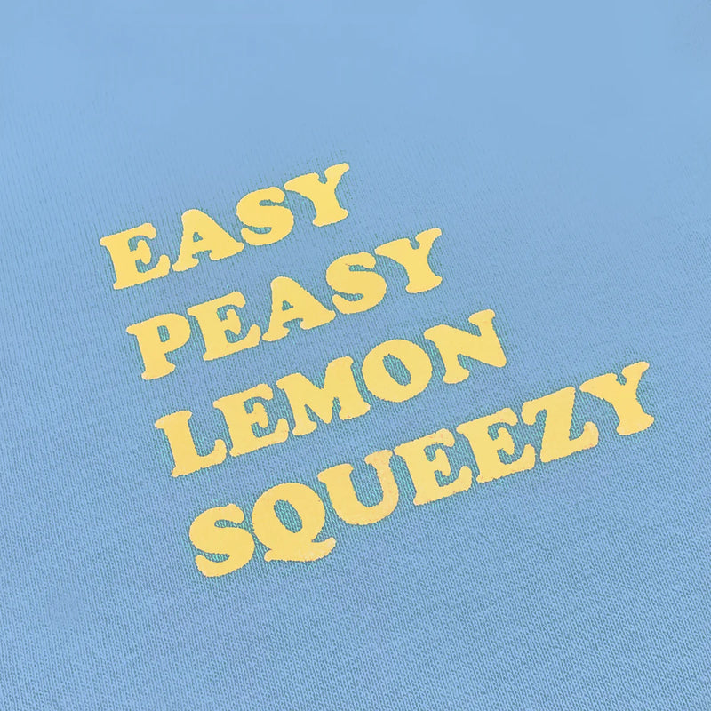 Lemon Squeezy T-shirt // Light Blue