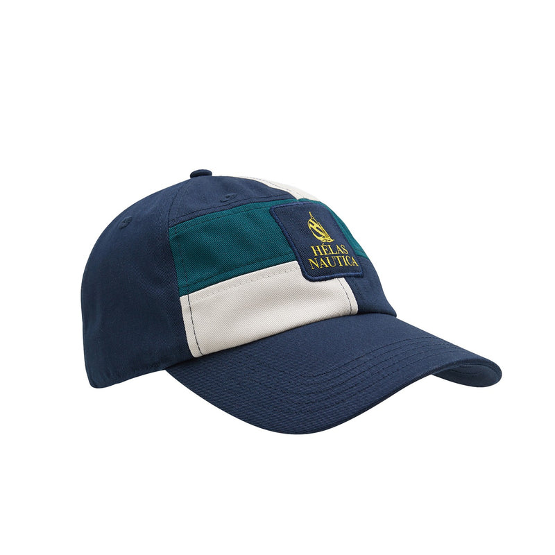 Nautica x Helas Cap // Dark Navy/Green/Ecru