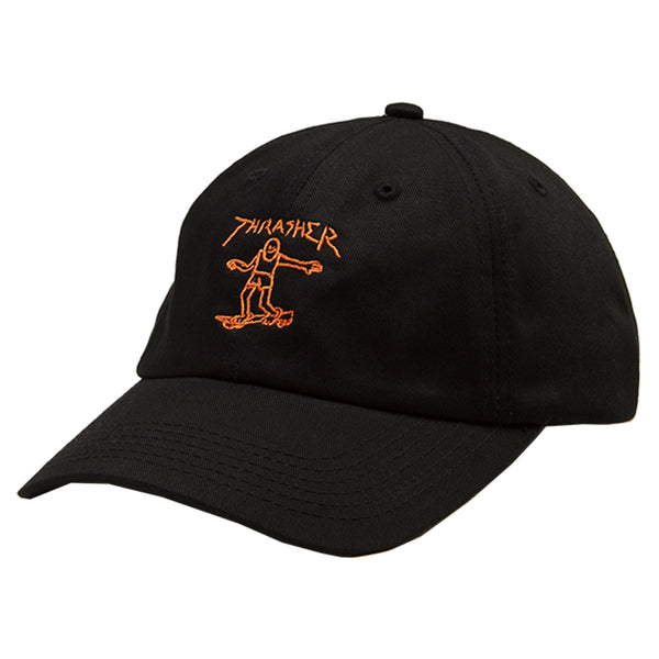 Casquettes & hats - Thrasher - Old Timer Gonz Logo Orange // Black - Stoemp