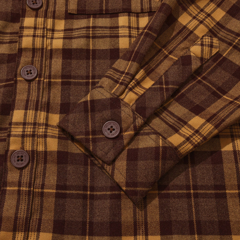 Flaner LS Shirt // Brown