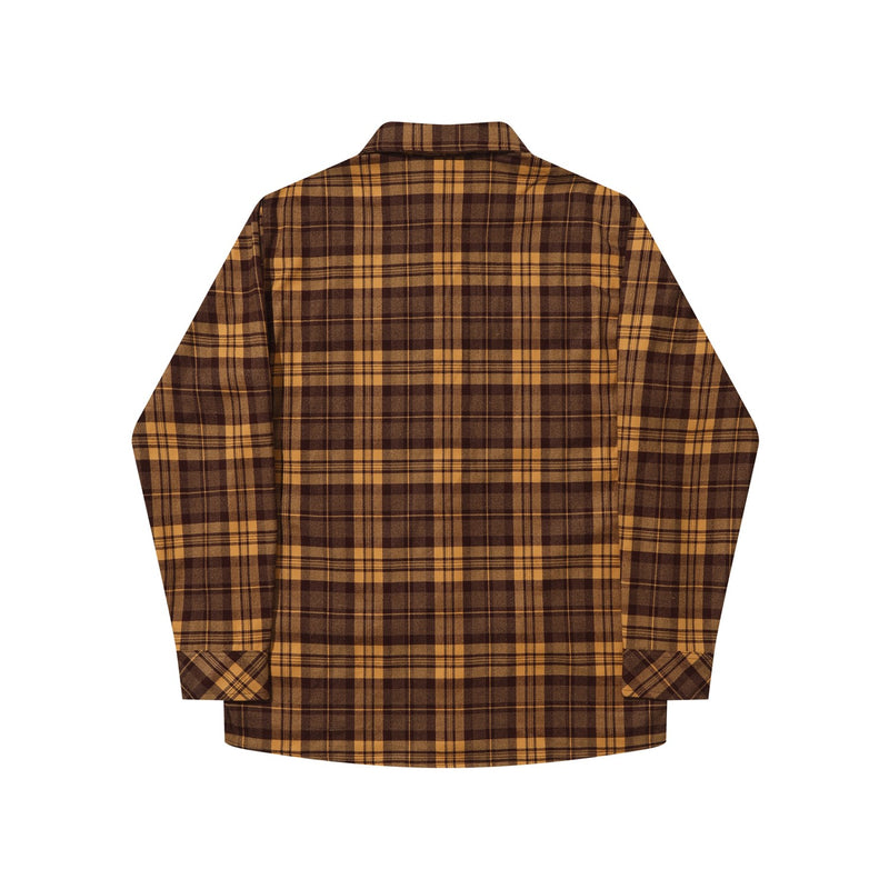 Flaner LS Shirt // Brown