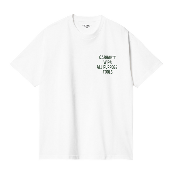 SS Cross Screw T-shirt // White