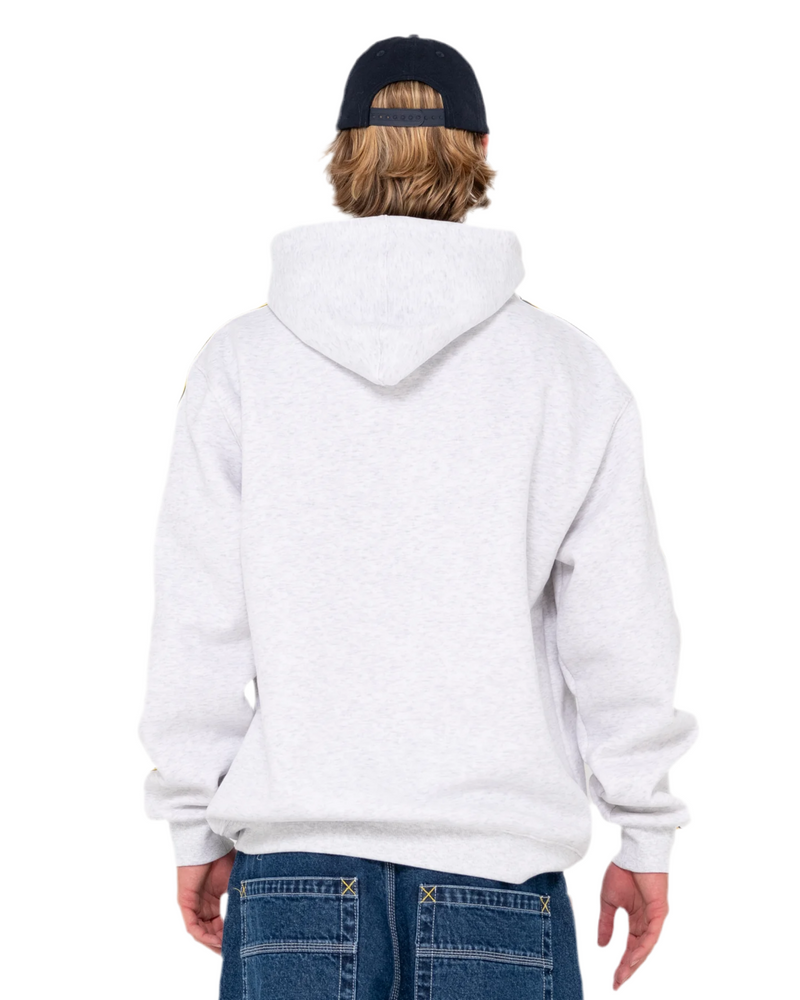 Roadhouse Taped Hooded Fleece // Ecru Marle