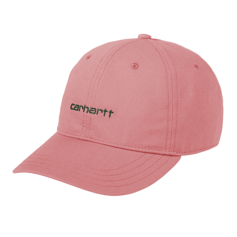 Canvas Script Cap // Dusty Rose/Sycamore Tree