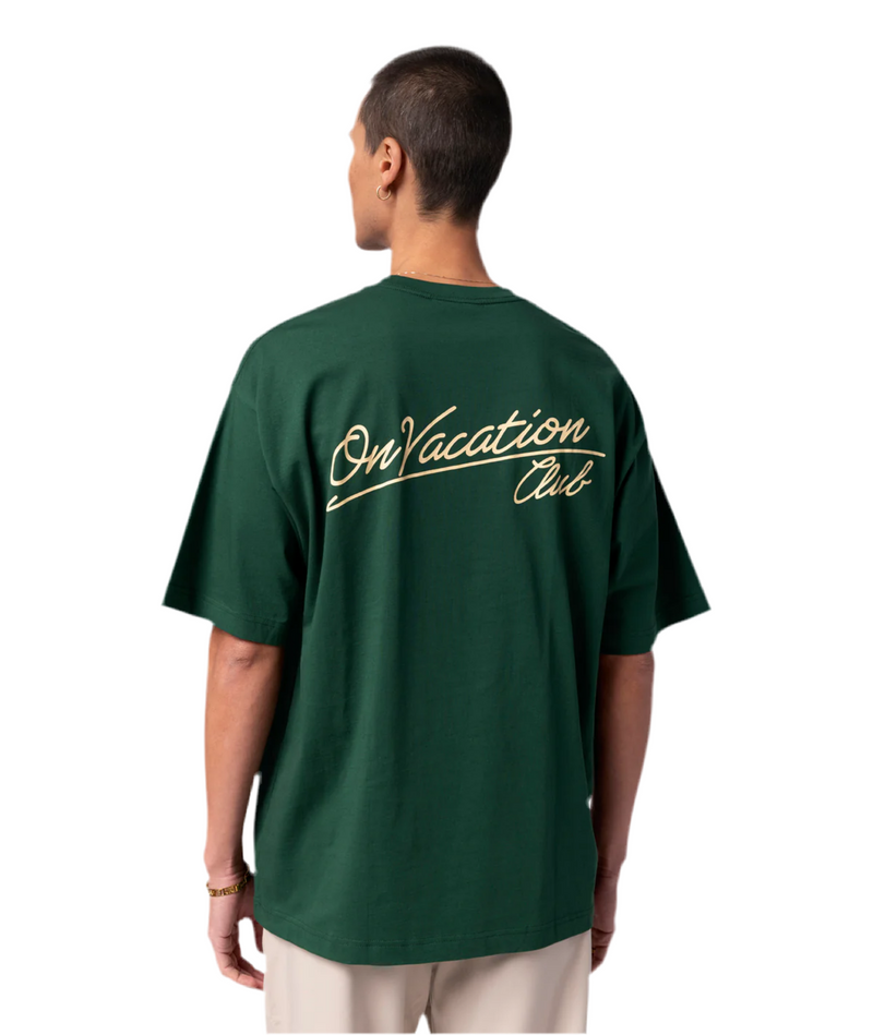 Sign Logo T-shirt // Bottle Green