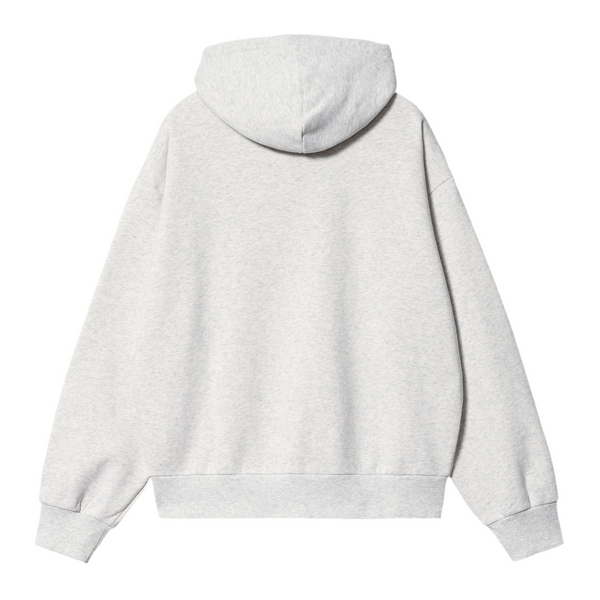 W' Hooded Casey Sweatshirt // Ash Heather/Silver