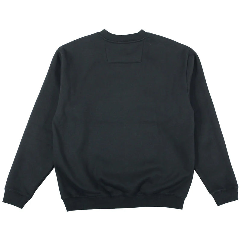 Giza Applique Crewneck Sweatshirt // Black