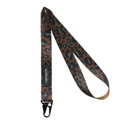 Jude Keychain // Camo Leo Jacquard/Tamarind