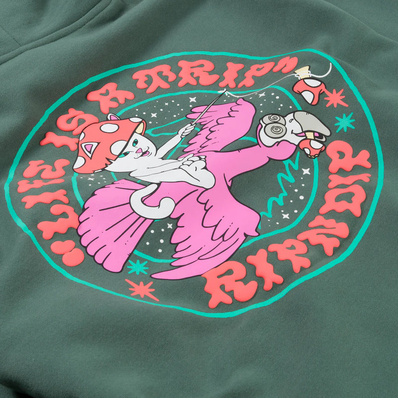 Take A Trip Hoodie // Alpine Green