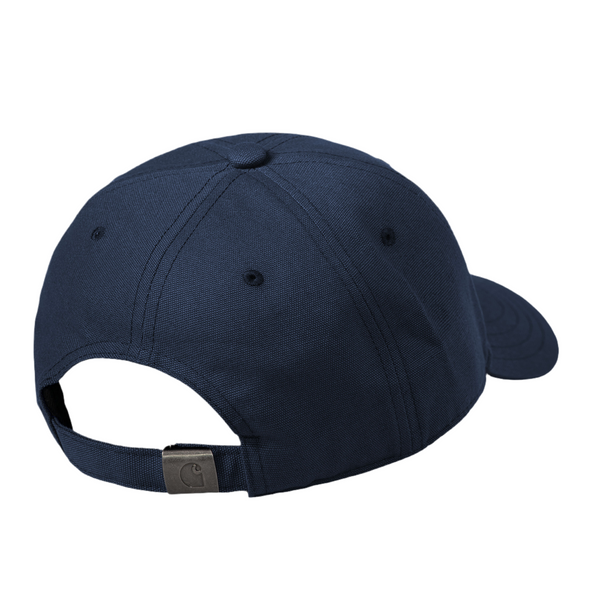 Canvas Script Cap // Air Force Blue/Malbec