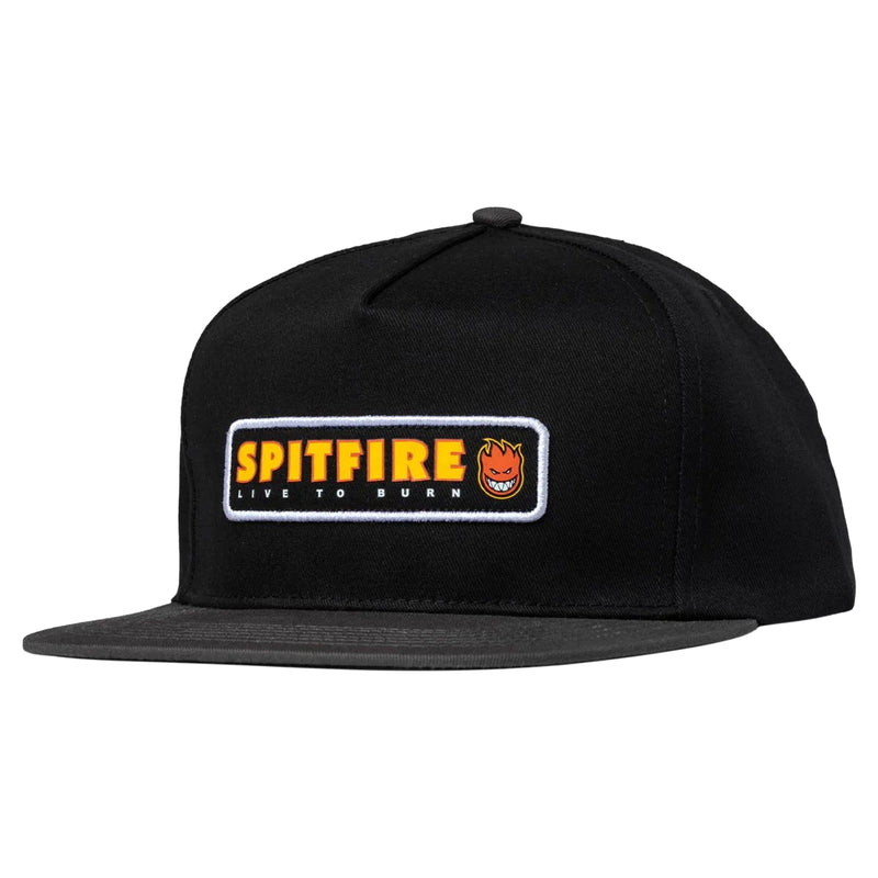 LTB Patch Snapback // Black/Charcoal