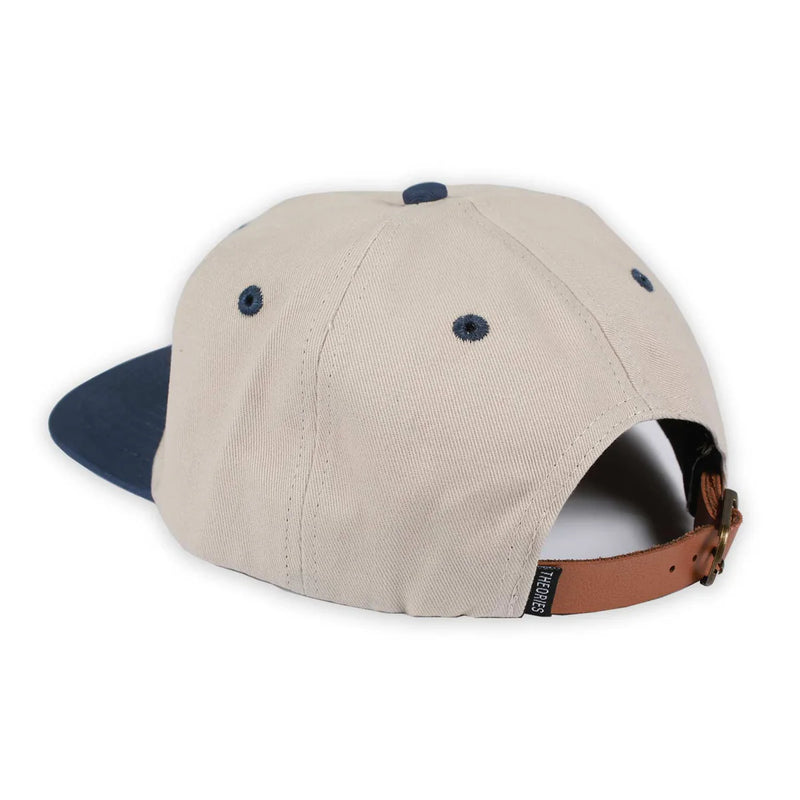 New Generation Snapback // Ivory/Slate Blue