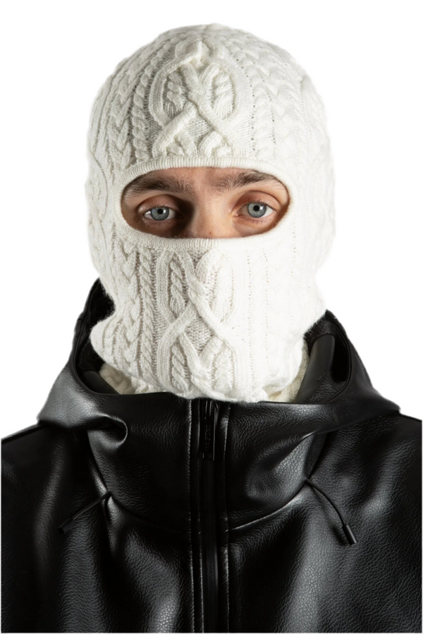 Rain Cable Balaclava // Off White