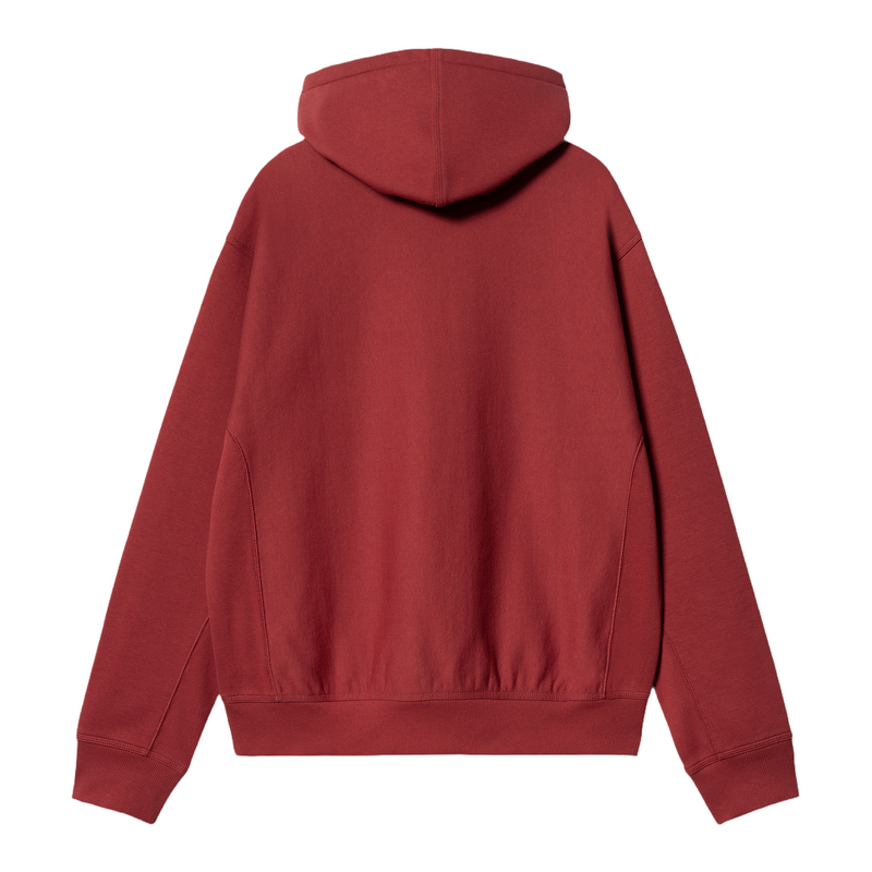 Hooded American Script Sweat // Tuscany