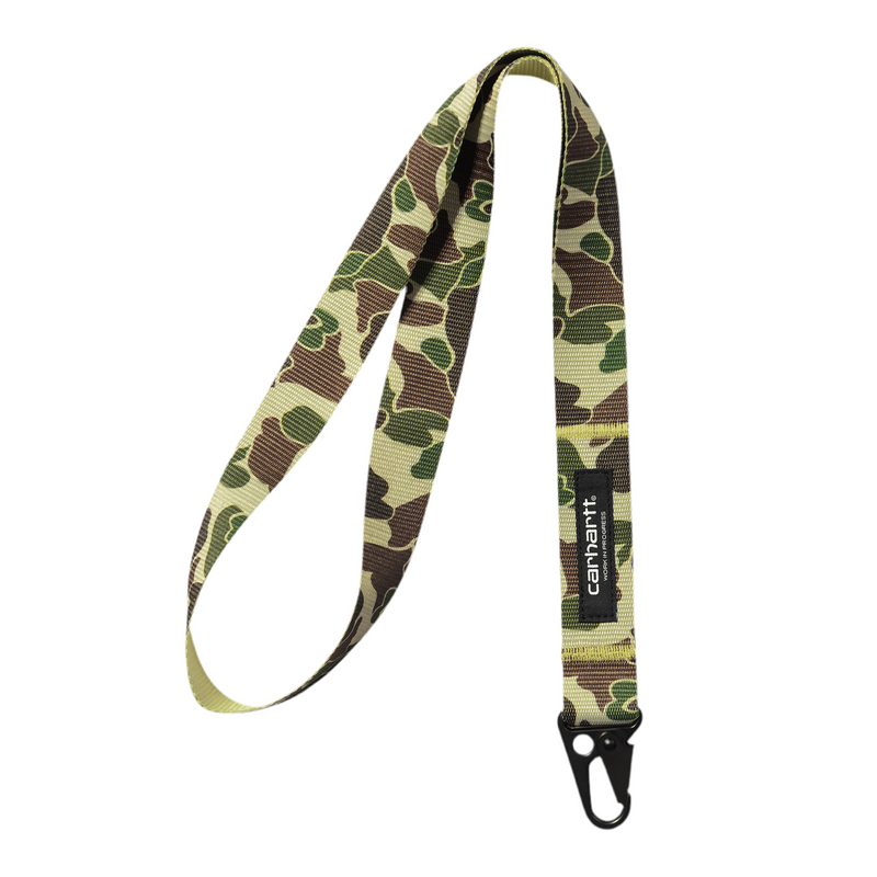 Jude Keychain // Camo Duck Jacquard/Green