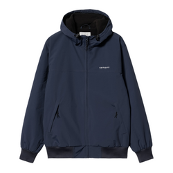 Hooded Sail Jacket // Air Force Blue/White