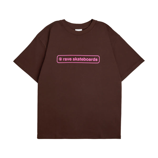 Core Logo Tee // Brown