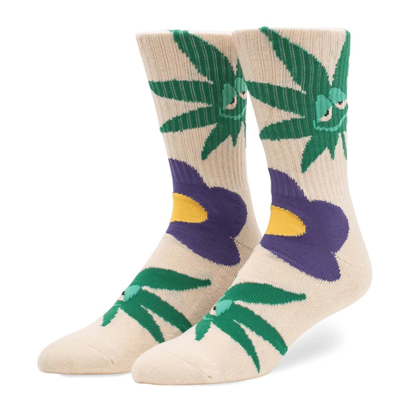 Chaussettes - Huf - Allergies Crew Sock // Cream - Stoemp