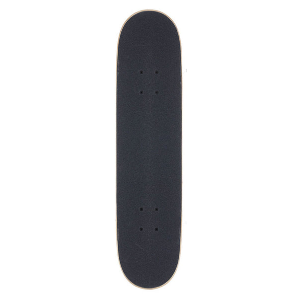 Skateboard complet Almost noir pour enfant vue de dos grip 