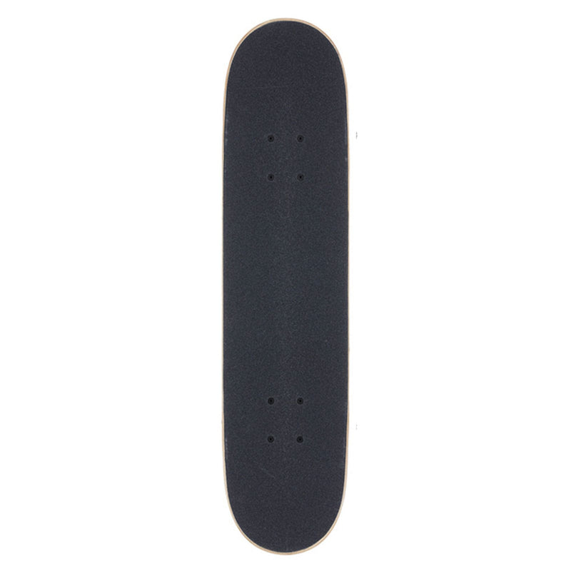 Skateboard complet Almost noir pour enfant vue de dos grip 