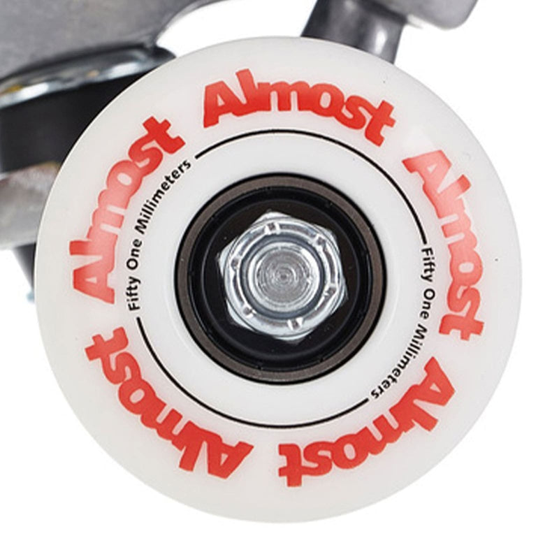 Skateboard complet Almost noir pour enfant vue roues 