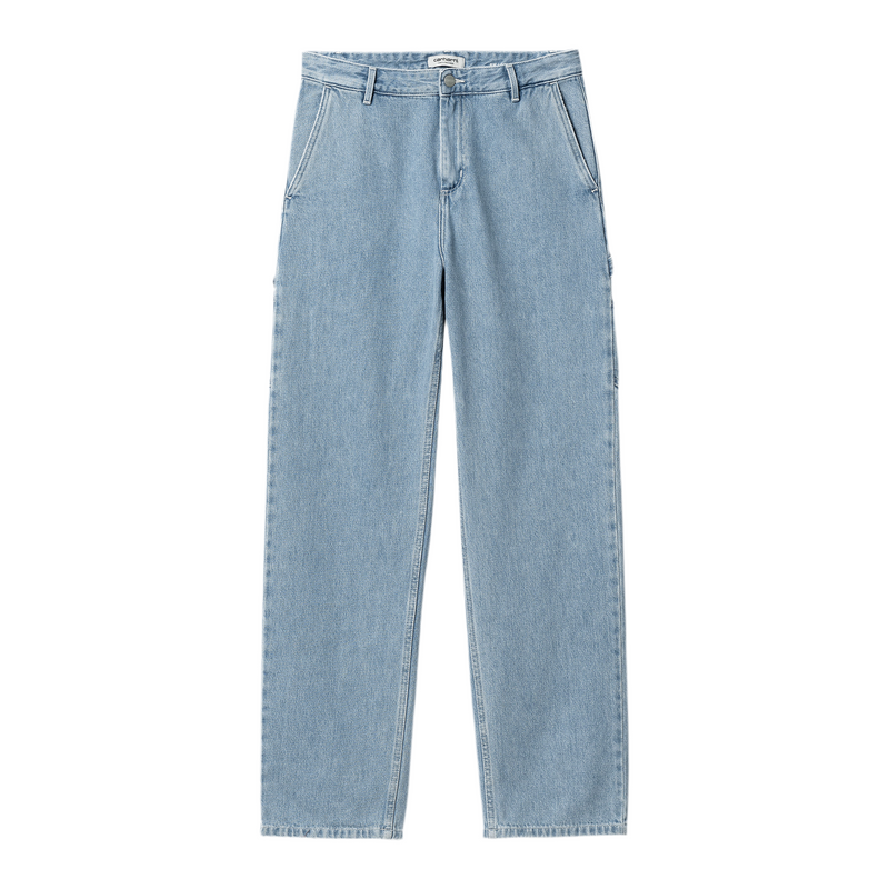 W' Pierce Pant Straight // Blue Stone Bleached